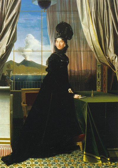 Caroline Murat, Queen of Naples, 1814 by Jean Auguste Dominique Ingres